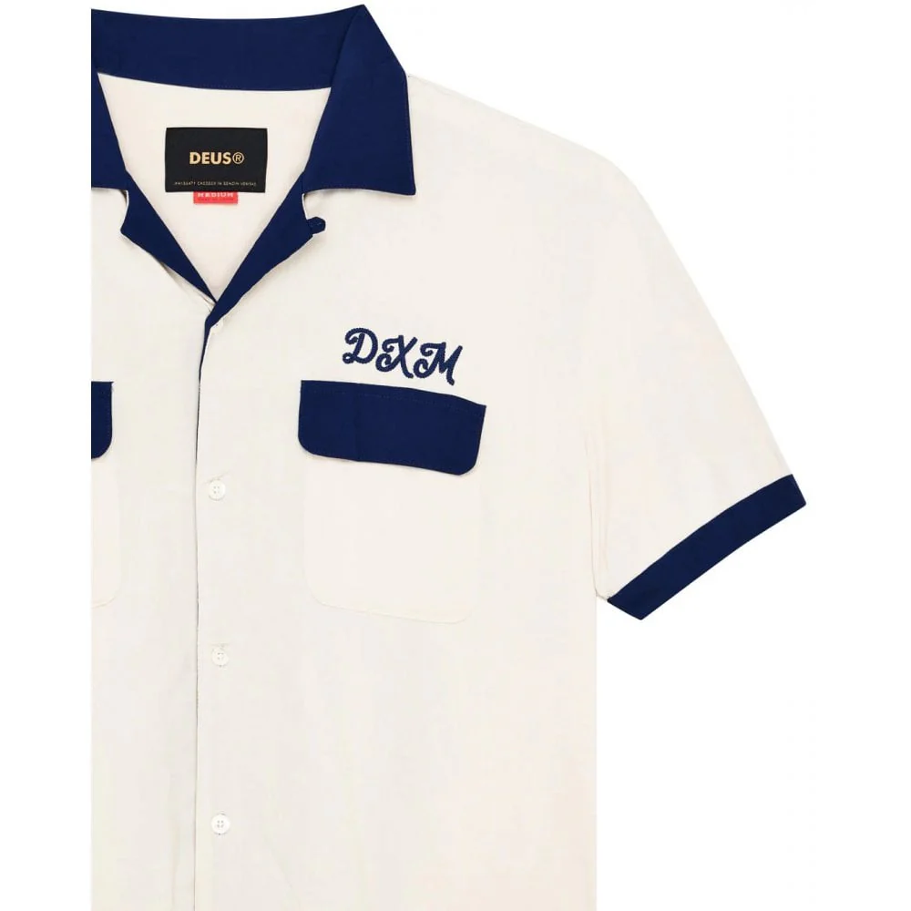 Diablo Bowling Shirt - Dirty White - Image 3