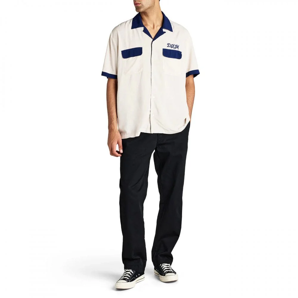 Diablo Bowling Shirt - Dirty White - Image 4