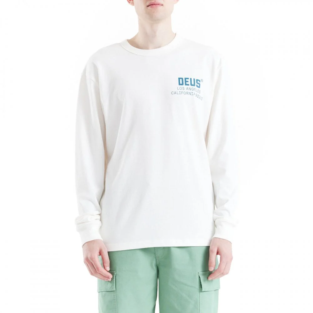 Jones L/S Tee - Vintage White - Image 3