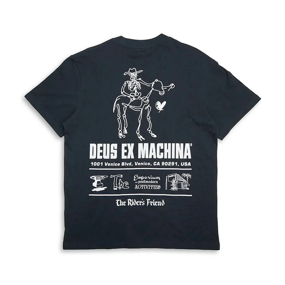 LA Address Tee - Black - Image 2