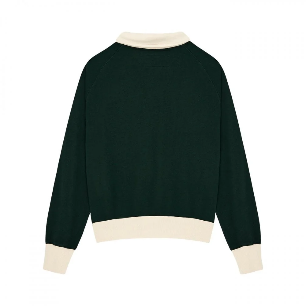 Specter Zip Sweat - Racing Green - Image 3