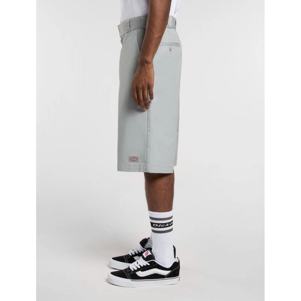 13” Multi Pocket Work Shorts - Light Grey - Image 3