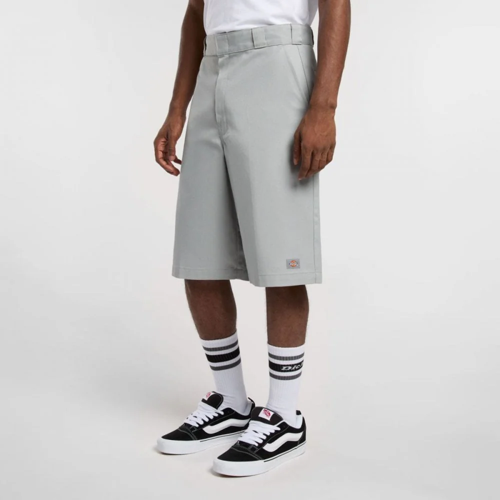 13” Multi Pocket Work Shorts - Light Grey - Image 5