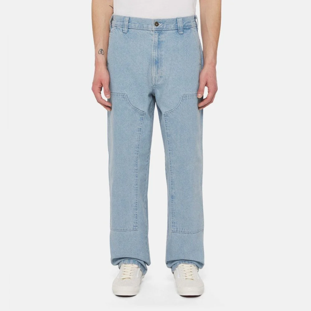 Madison Double Knee Denim - Vintage Blue - Image 2