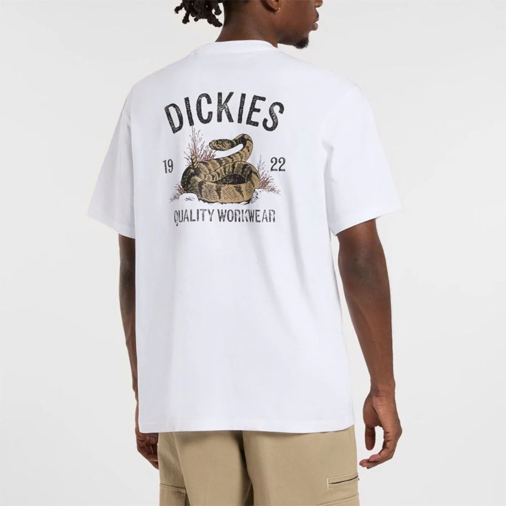 Snake S/S Tee - White - Image 4