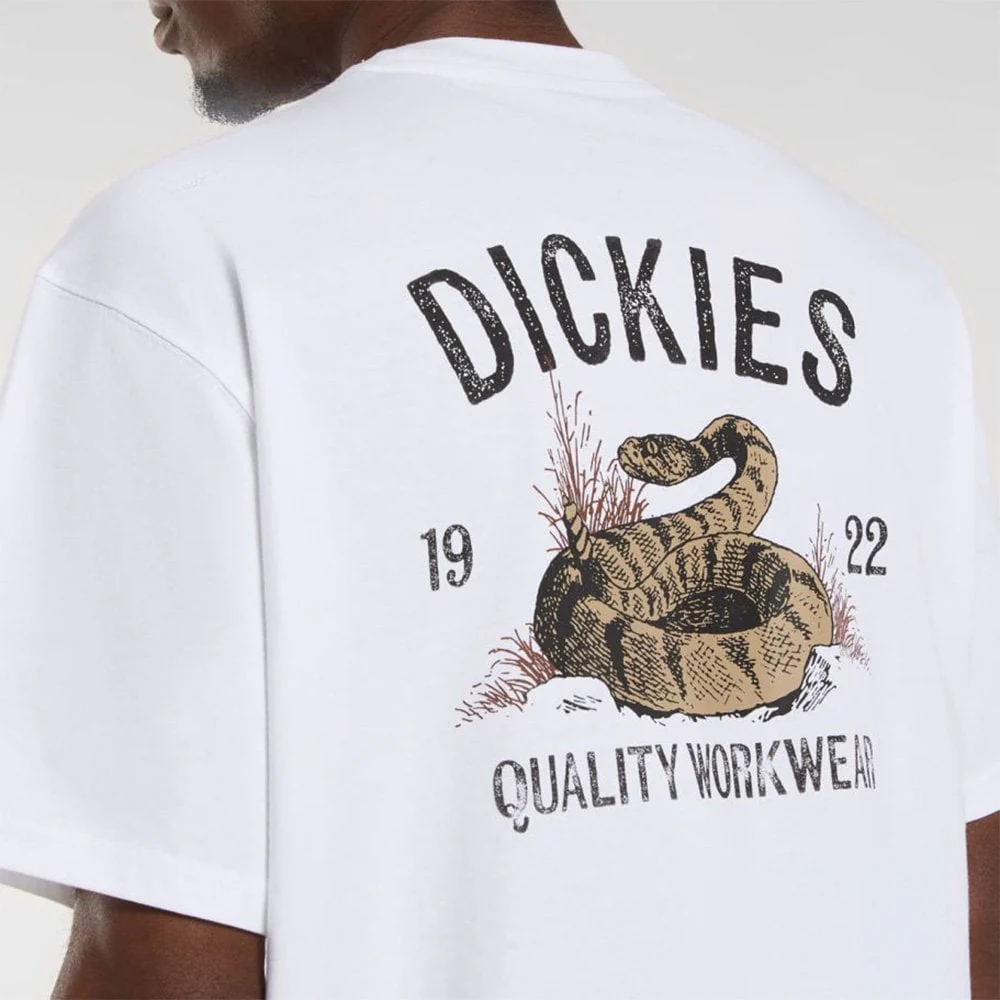 Snake S/S Tee - White - Image 7