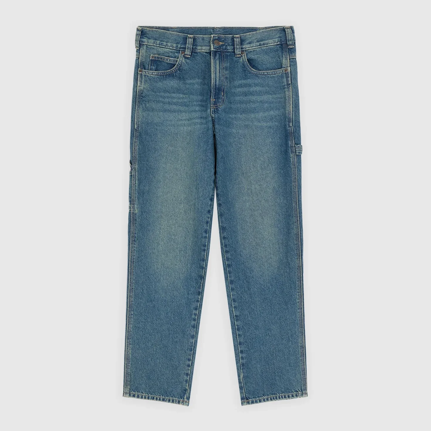 Women's 957 Loose Tapered Work Jeans - Khaki Tinted Blue