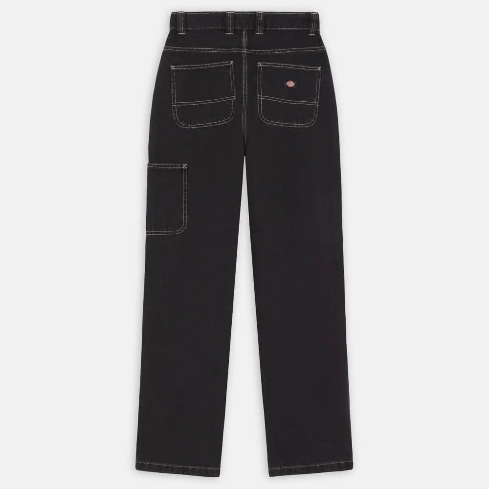W' Madison Double Knee Denim Pant- Black Wash - Image 2