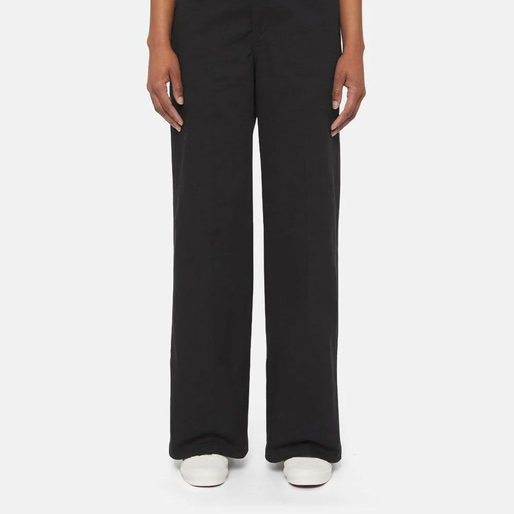W' Wide Leg Pant - Black - Image 3