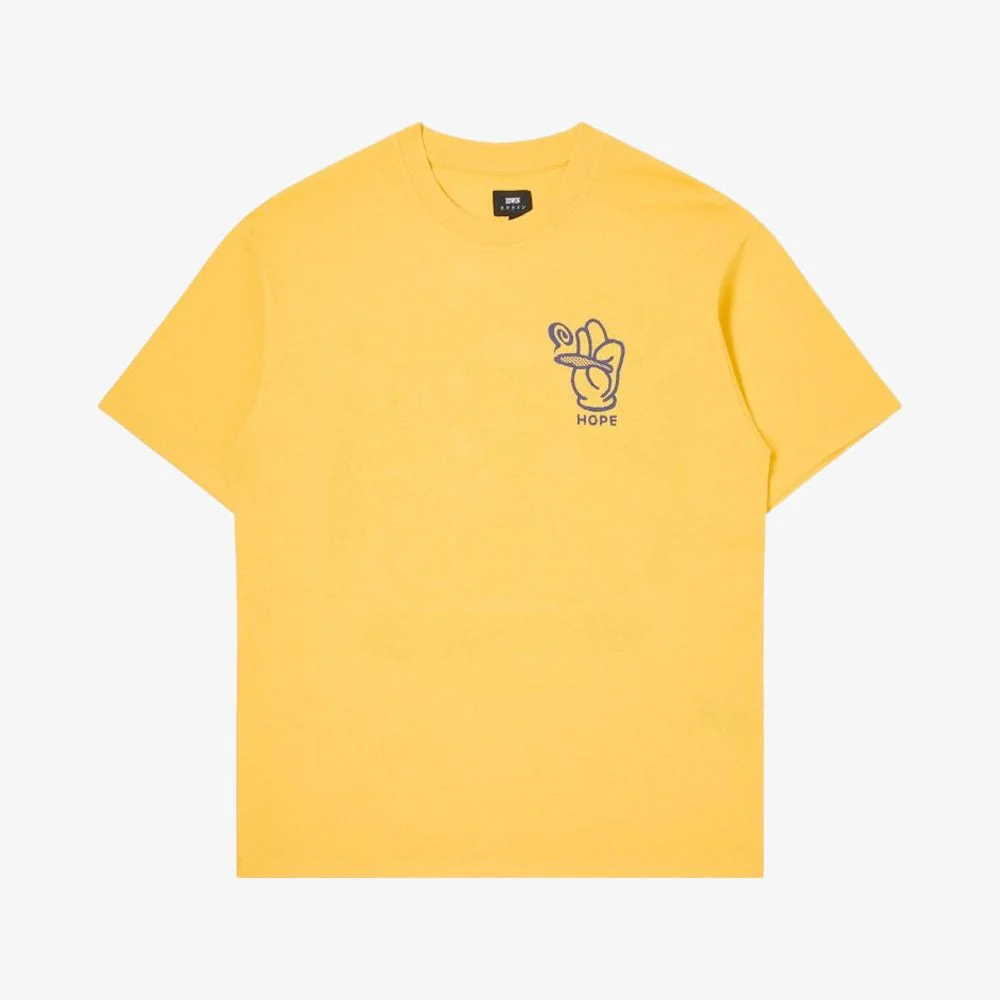 Hope Provider S/S Tee - Lemon Chrome (Garment Washed)