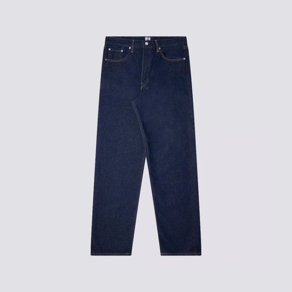 Loose Jeans, 12.5oz Kaihara Openend Denim - Blue Rinsed