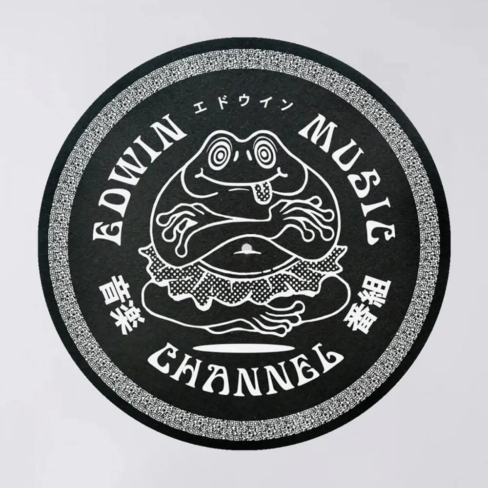 Edwin Music Channel Slipmat - Black