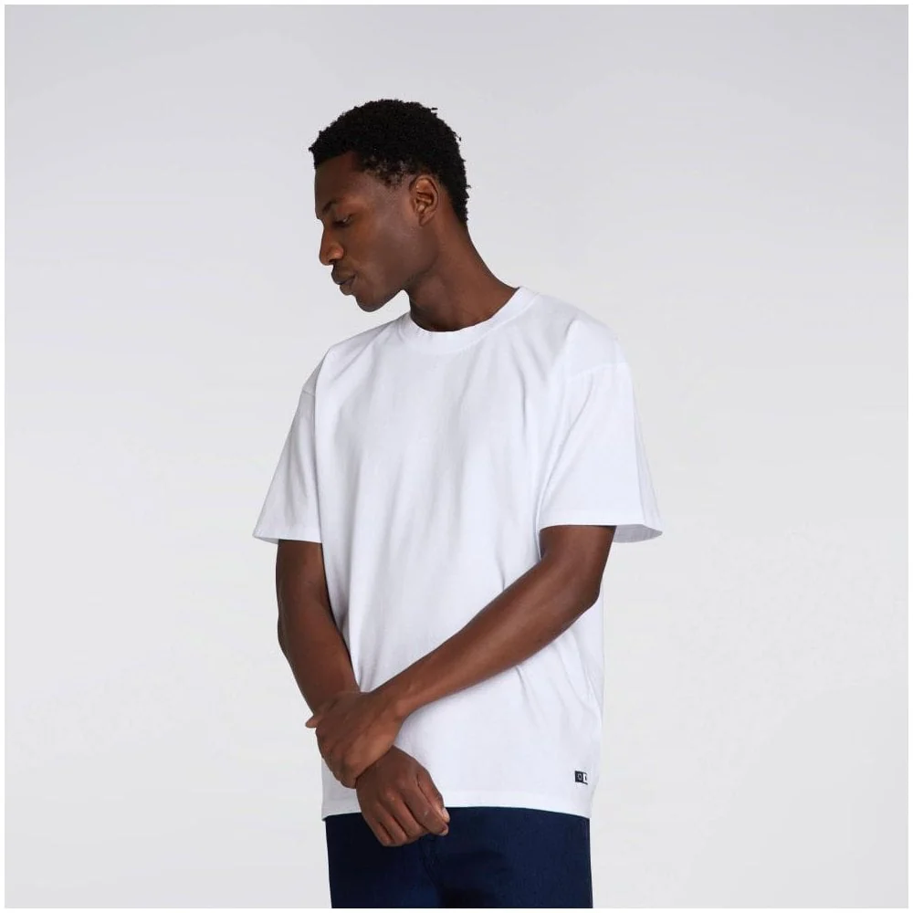 Oversize Basic T-shirt - White - Image 4