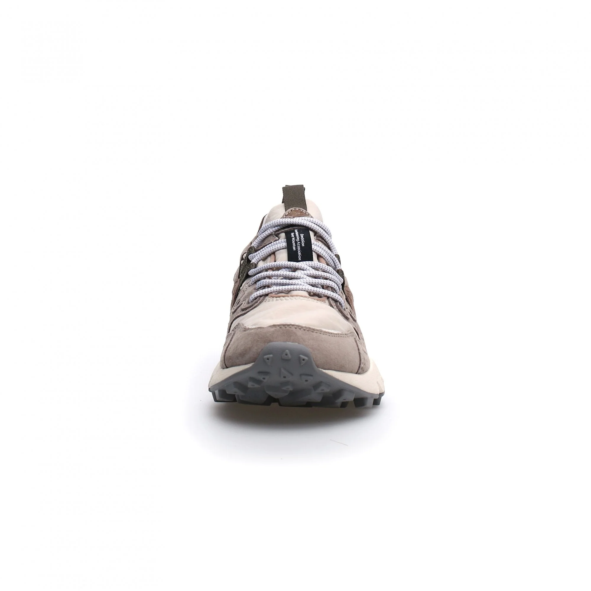 Yamano 3 Man, Suede / Nylon - Off White / Beige - Image 4