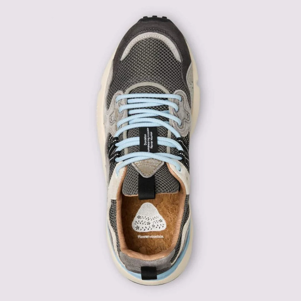 Yamano 3 Uni Suede/Mesh - Anthracite-Beige - Image 4