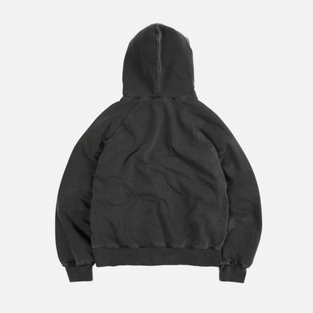 OG Pigment Dyeing Hoody - Charcoal - Image 2