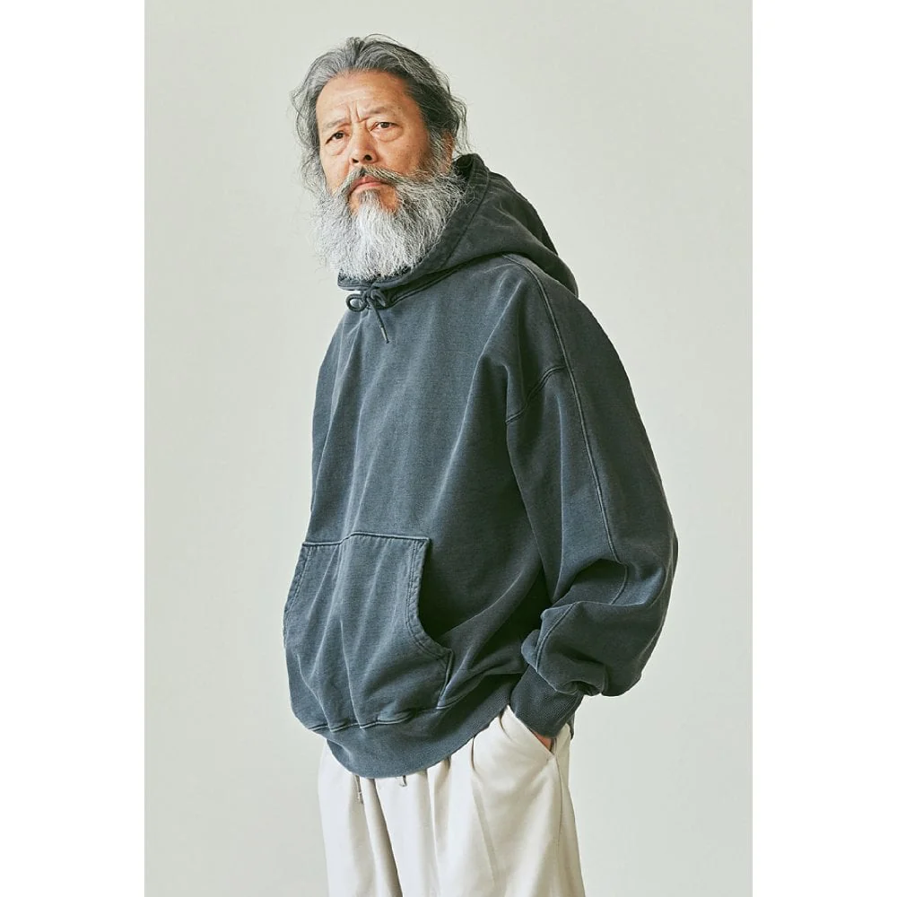 OG Pigment Dyeing Hoody - Charcoal - Image 4