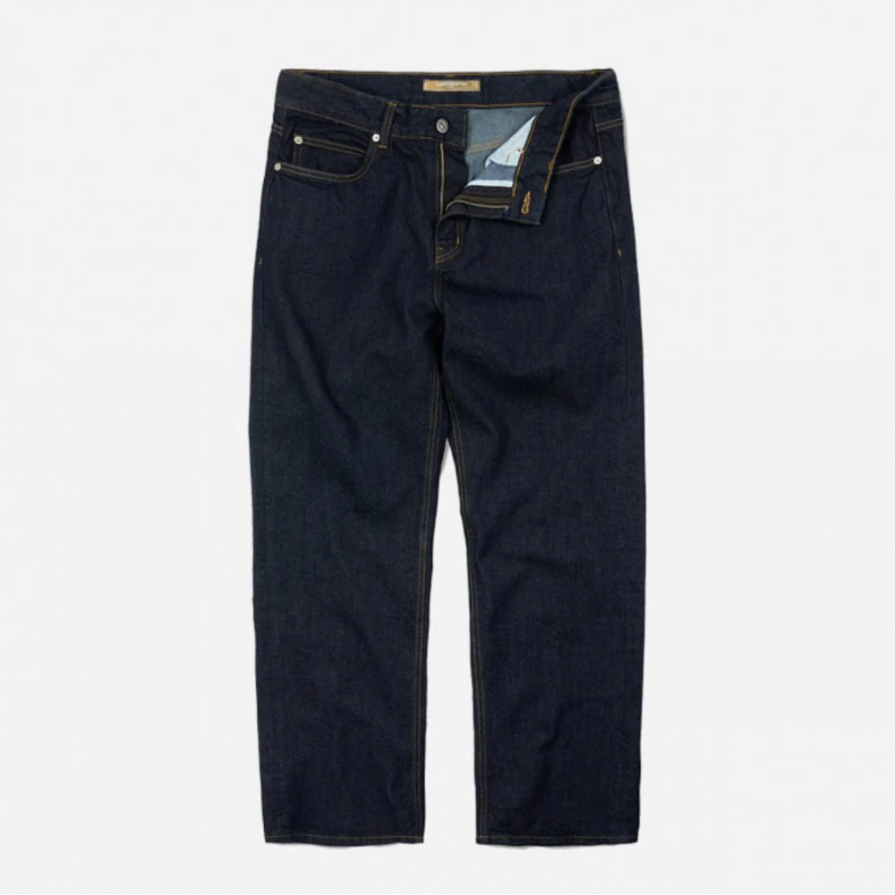OG Wide Denim Pants - Indigo - Image 2