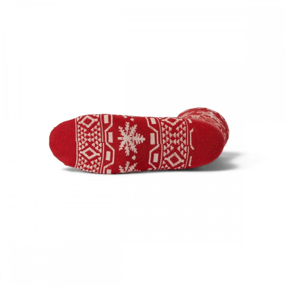 Apres Plantlife Crew Sock - Red - Image 2