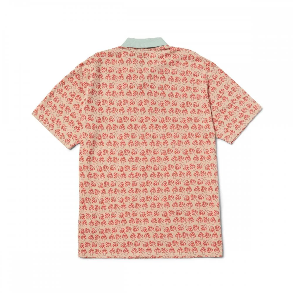 Microdose S/S Knit Polo - Red - Image 2