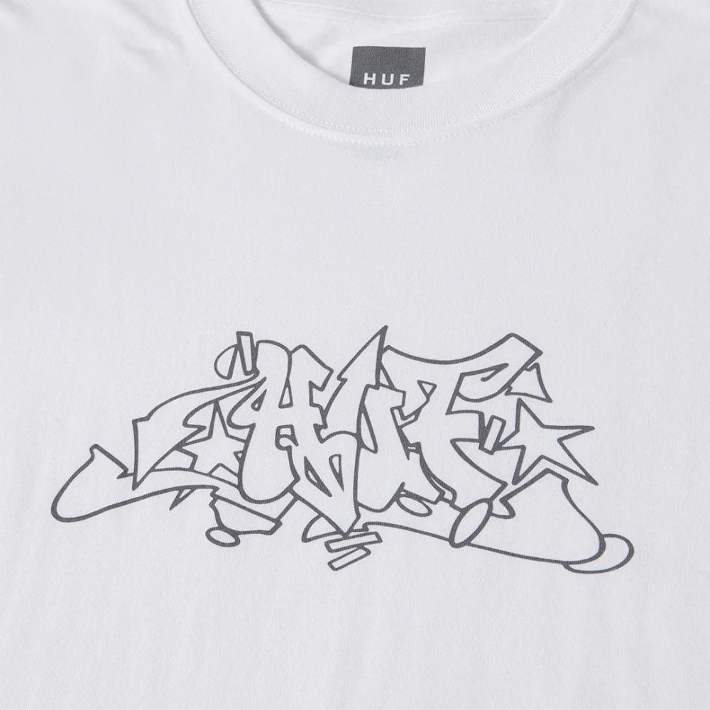 Outlines S/s Tee - White - Image 2