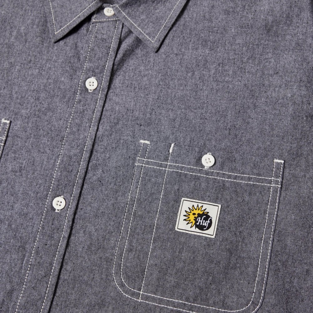 Total Eclipse Chambray Shirt - Black - Image 3