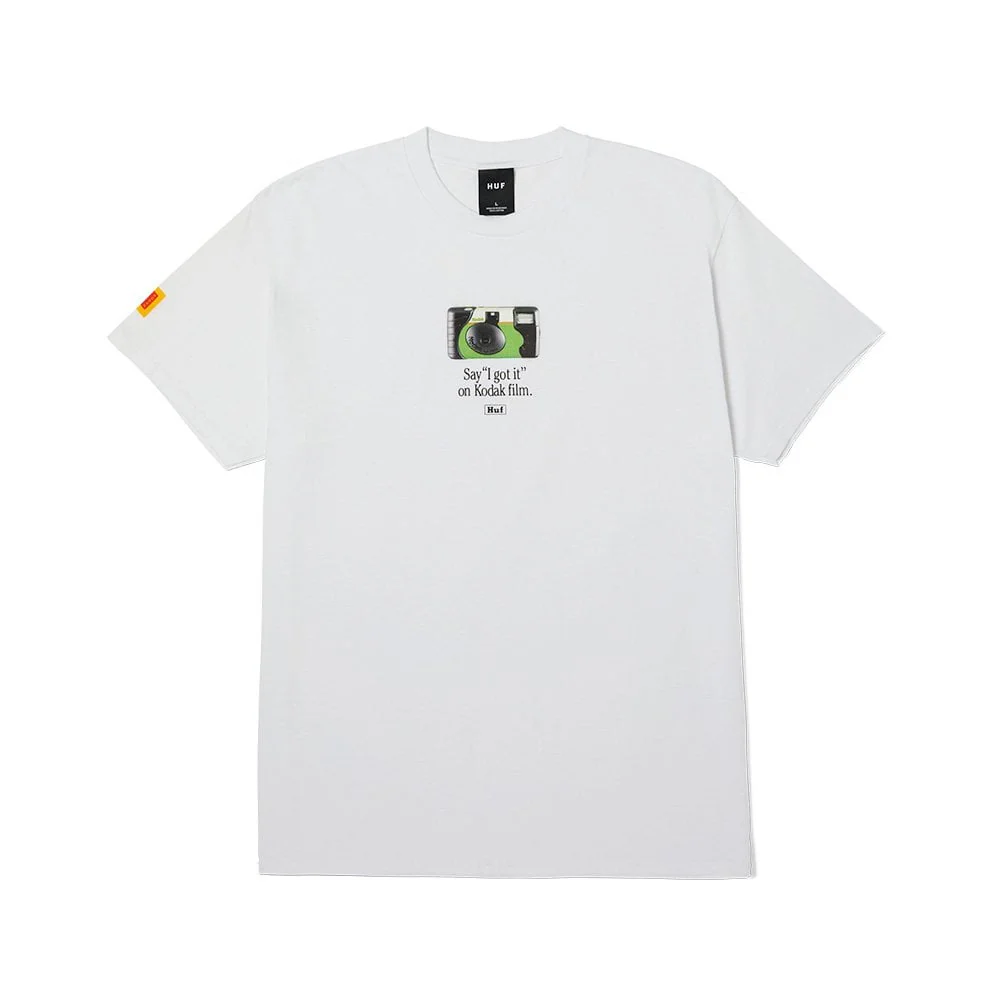 HUF X Kodak Power Flash S/S Tee - White