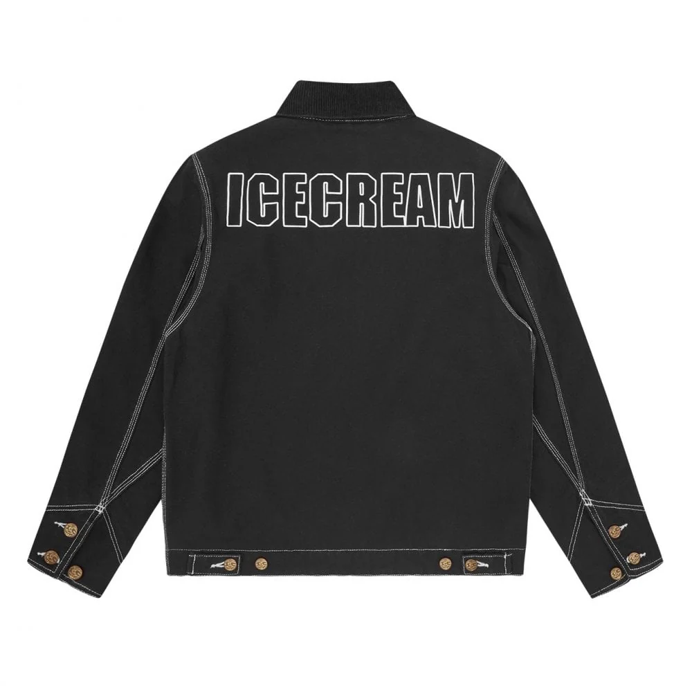Canvas Lined Work Jacket - Image 2
