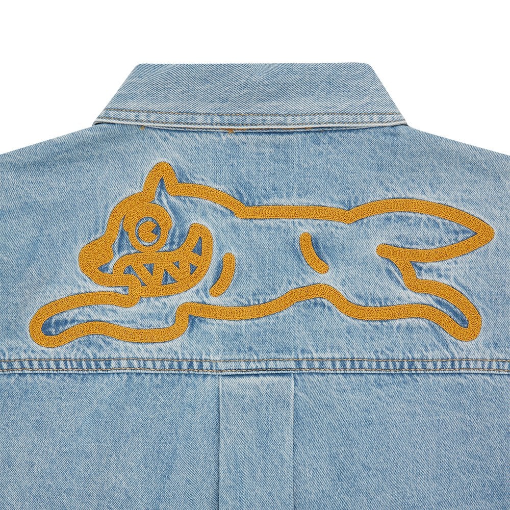 Chainstitch Light Wash Denim Shirt - Image 5