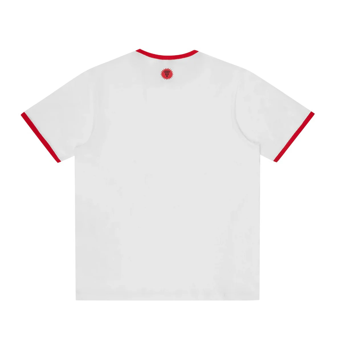 Womens Cherry Ringer T-Shirt - White - Image 2