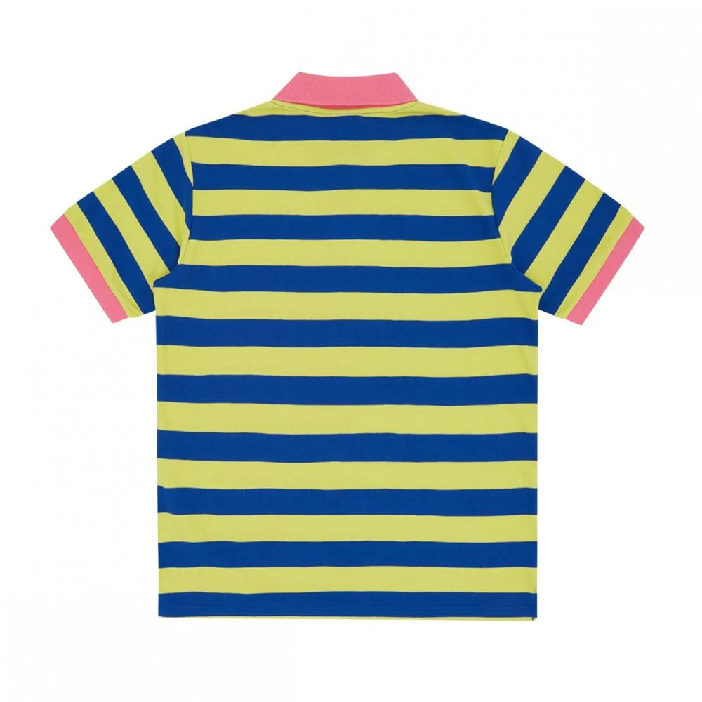 Cones and Bones Striped Polo Shirt - Image 2