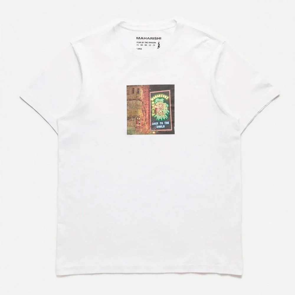 1281 Neon Tiger T-shirt - White