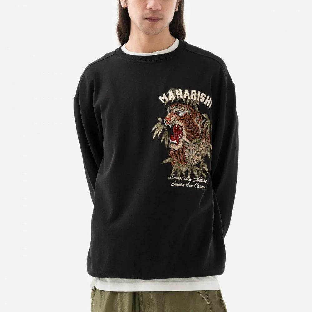 5101 Maha Tiger Embroidered Crew - Image 3