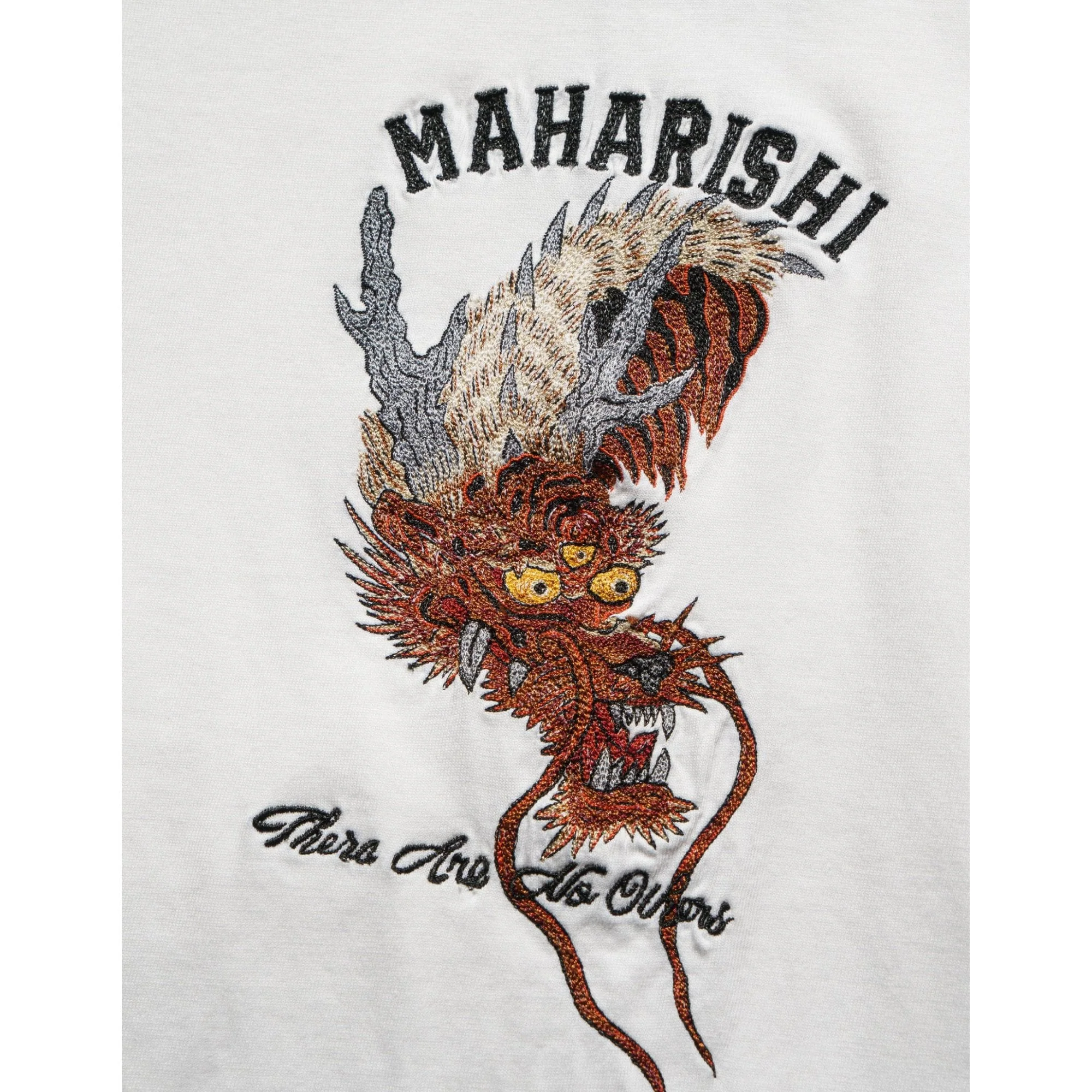 6100 Tour Tiger Dragon T-shirt - White - Image 2