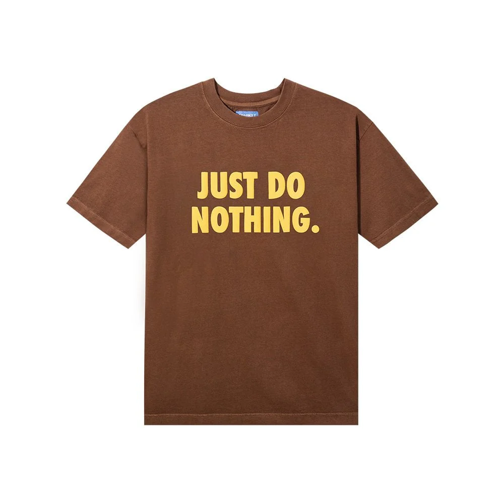 Just Do Nothing T-shirt - Acorn