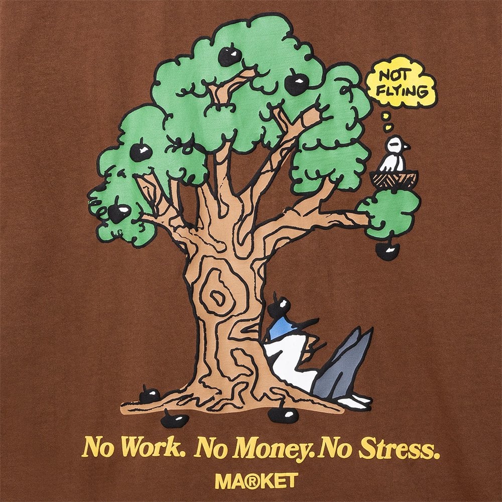 Just Do Nothing T-shirt - Acorn - Image 4