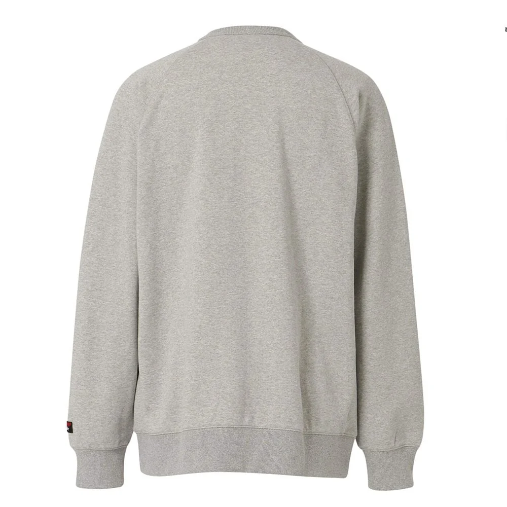 Eco Hybrid Box Logo Sweatshirt - Light Grey - Image 2