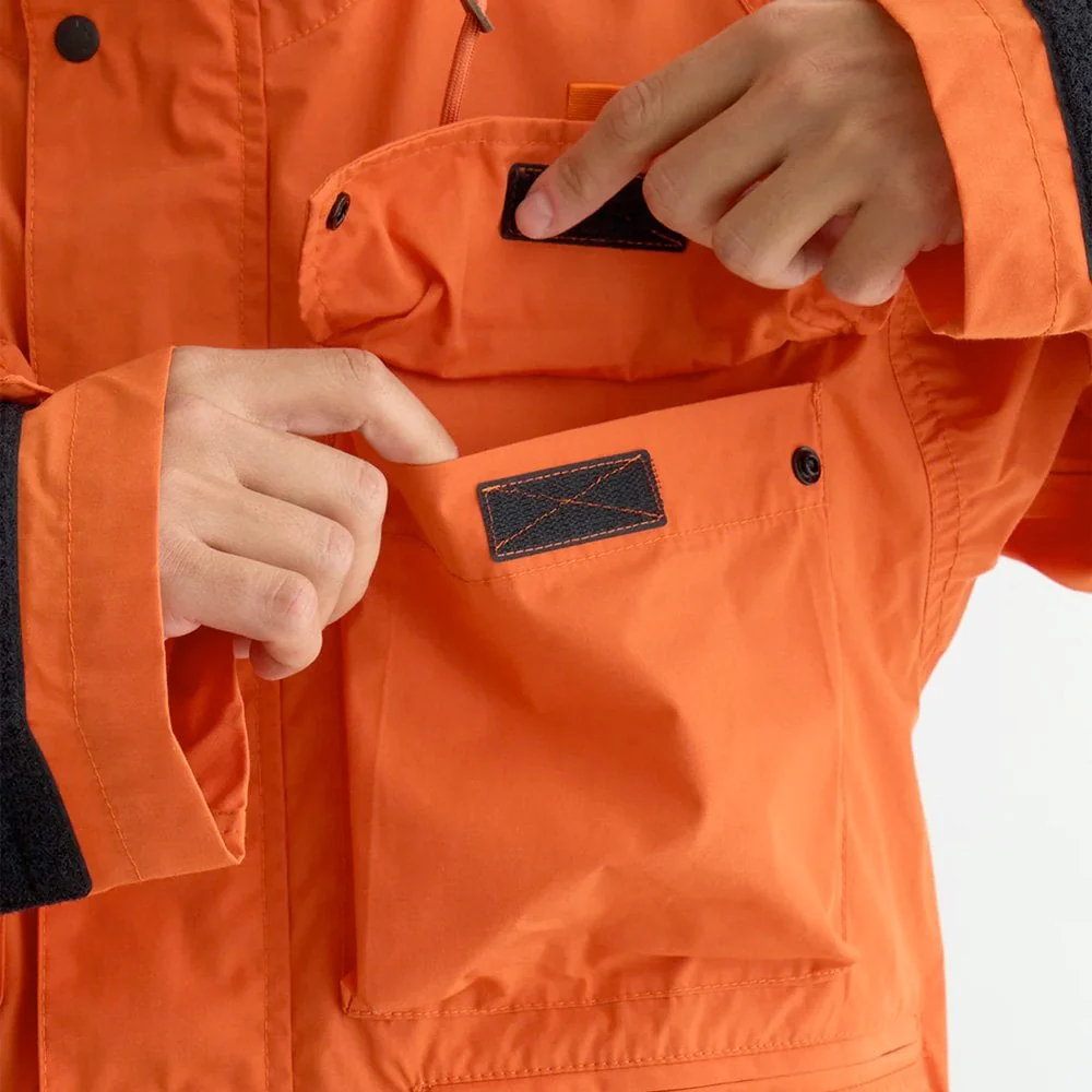 Hinoc Mountain Parka - Orange - Image 3