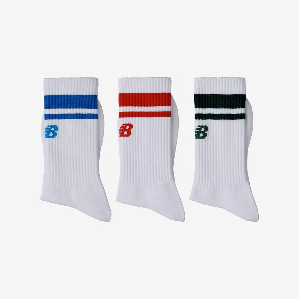 NB Essential Line Midcalf 3 Pair Pack - Assorted Colors (sst) - Image 2