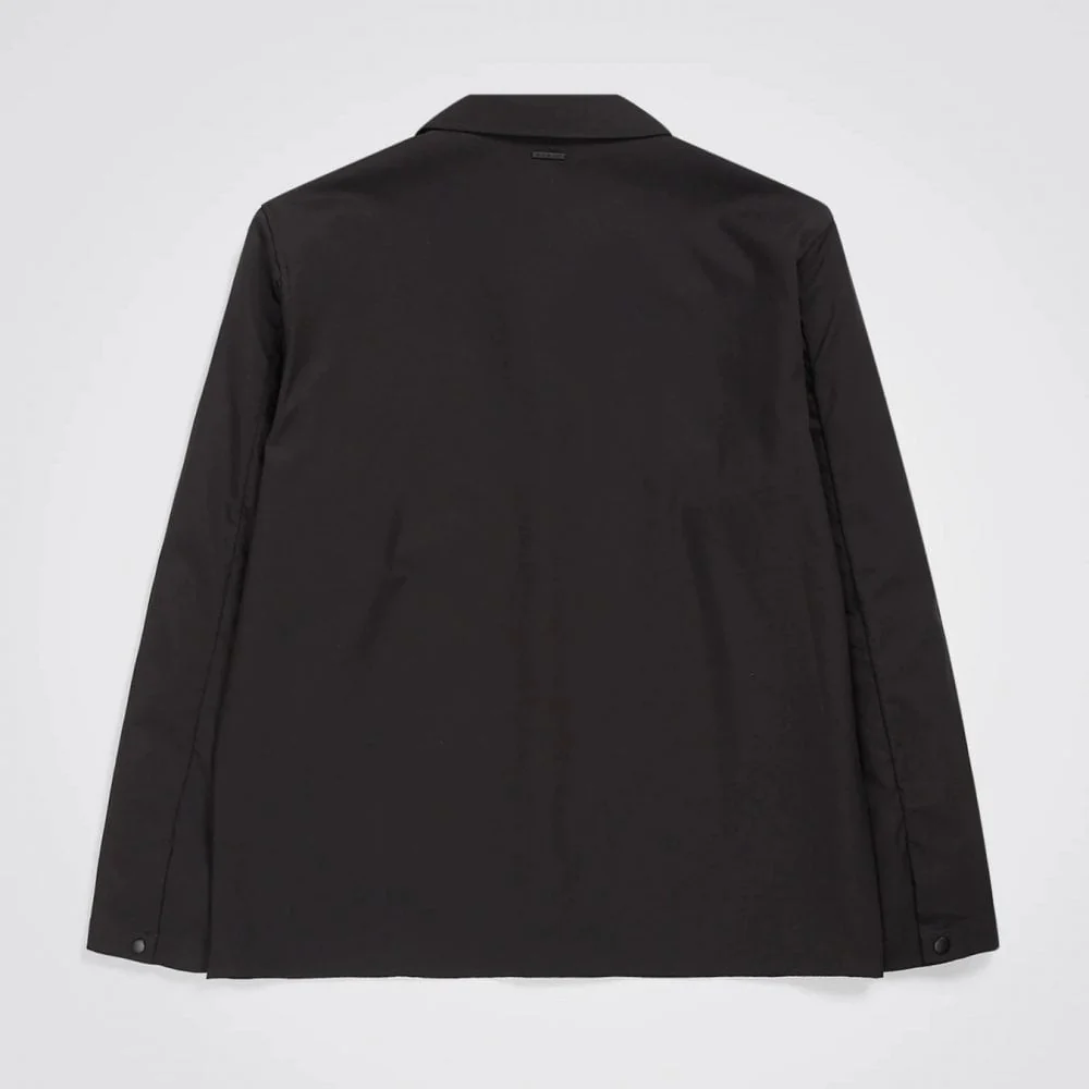 Carsten Solotex Twill Longsleeve Shirt - Black - Image 2