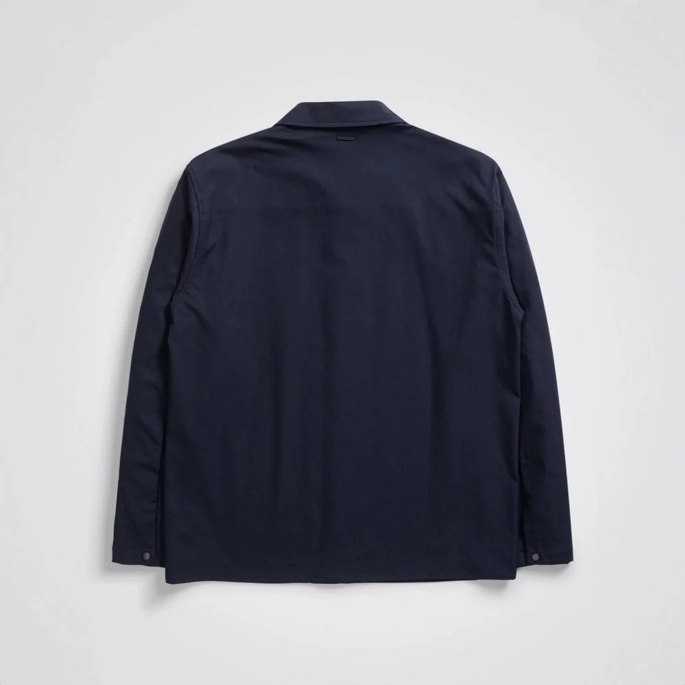 Carsten Solotex Twill Longsleeve Shirt - Dark Navy - Image 2