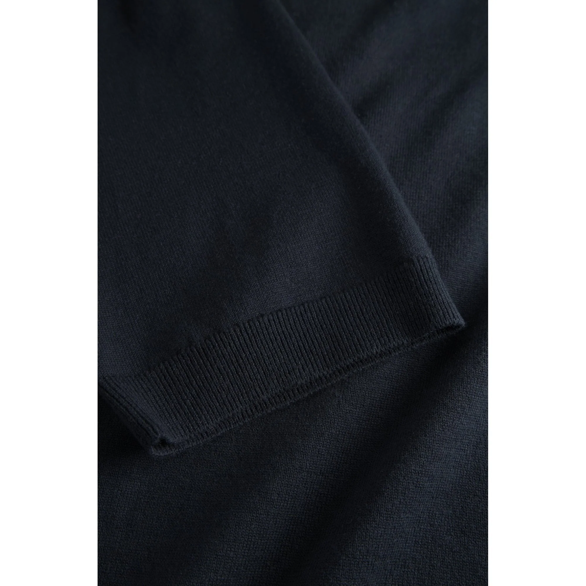 Leif Cotton Linen Polo - Dark Navy - Image 7
