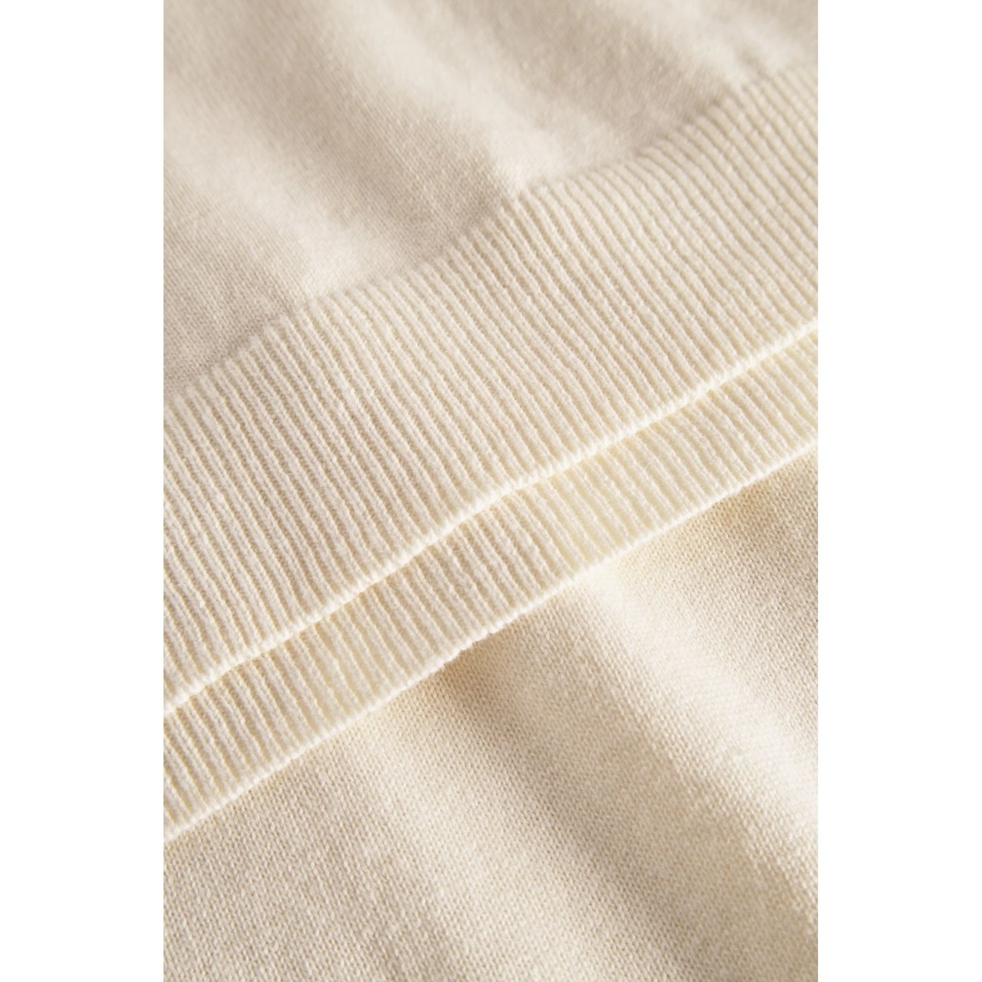 Leif Cotton Linen Polo - Kit White - Image 6