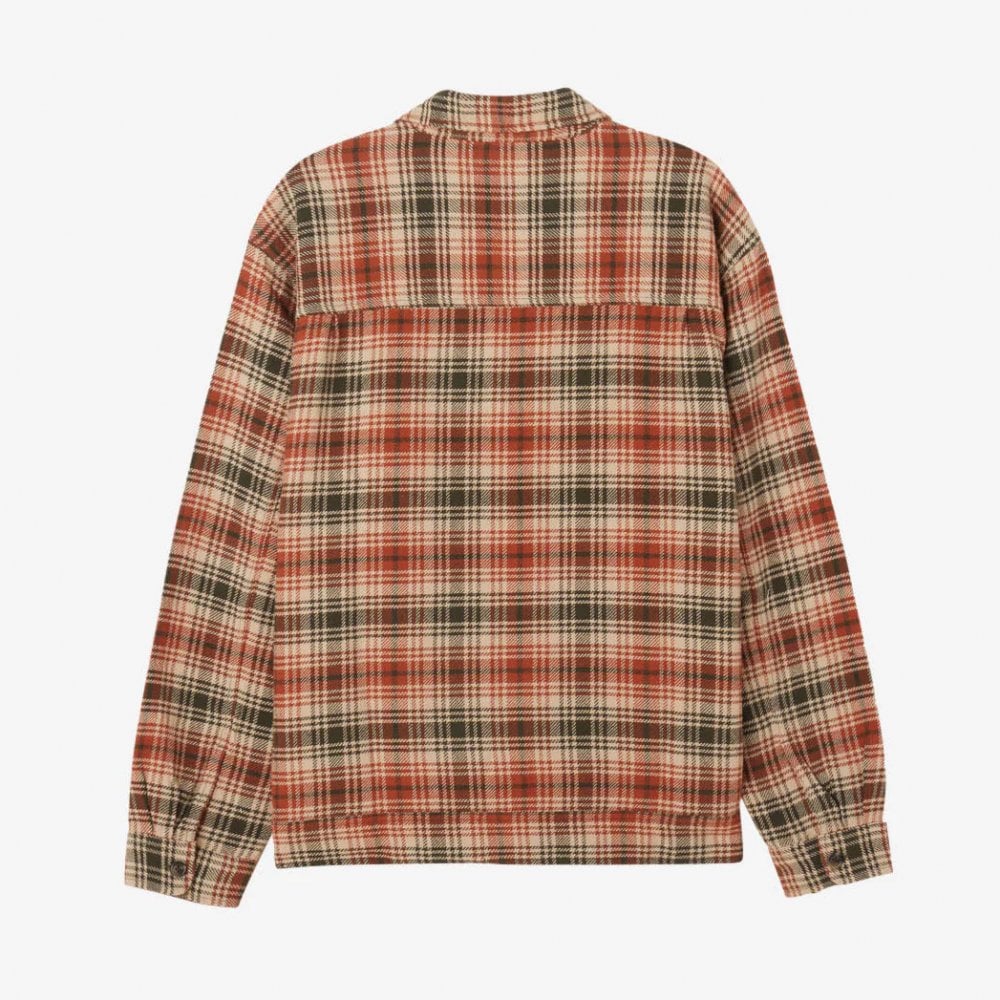 Alton Zip Shirt Jacket Silver Grey Multi - Image 2
