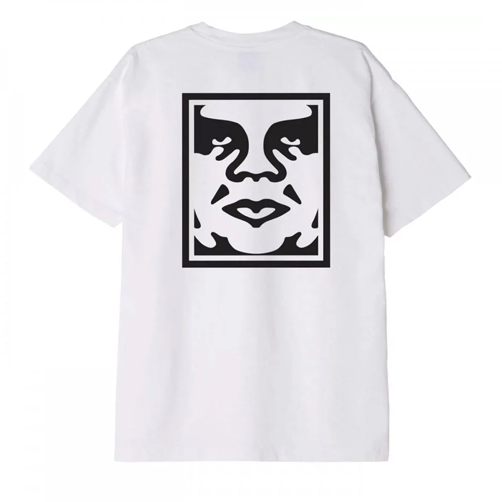 Obey Bold Icon Heavyweight - White - Image 2