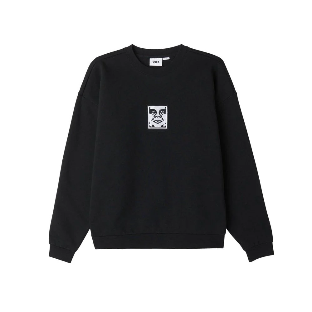 Icon Extra Heavy Crew II - Black