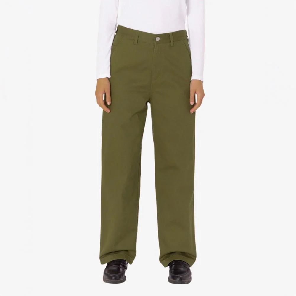 Women's Brighton Carpenter Pant - Moss Green