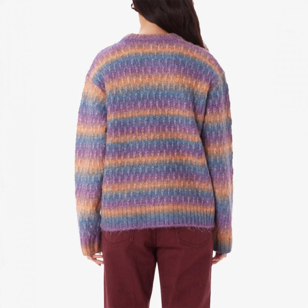 Women's Daytrip Crew Sweater - Purple Multi - Image 3