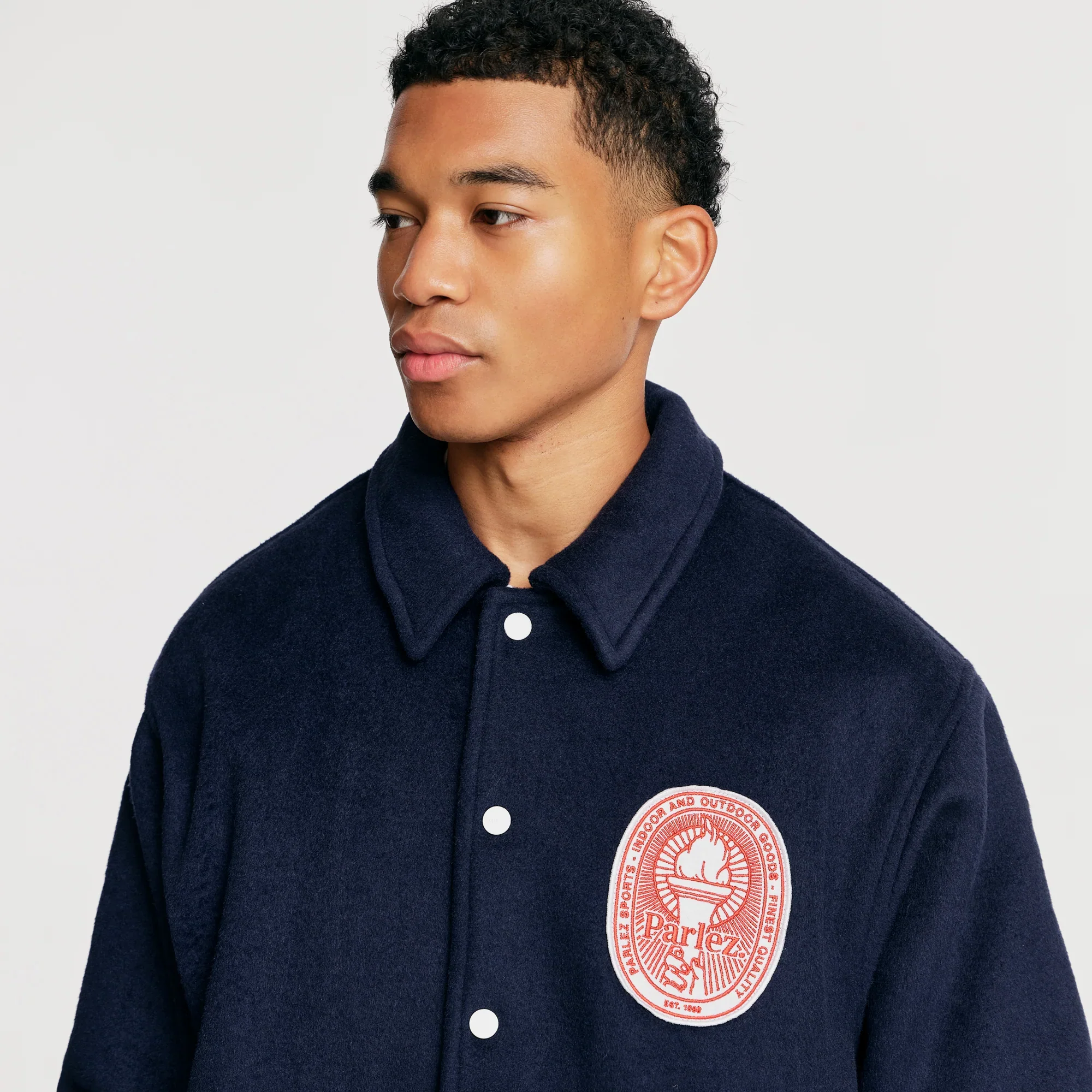 Podium Coach Jacket - Midnight - Image 5