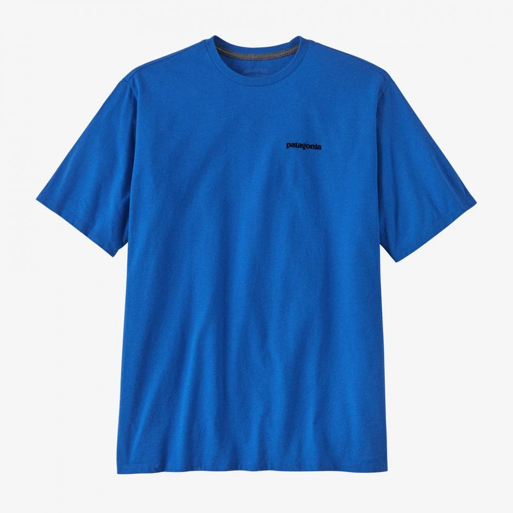 Men's P-6 Logo Responsibili-Tee® - P-6 Outline: Vessel Blue - Image 4